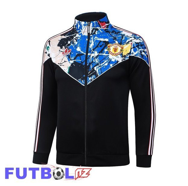 Chaquetas Futbol Manchester United Azul Negro 2026/2027