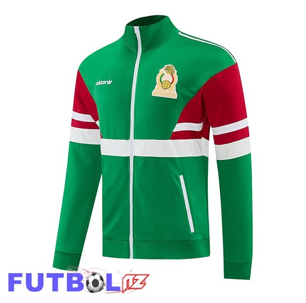 Chaquetas Futbol México Verde 2026/2027