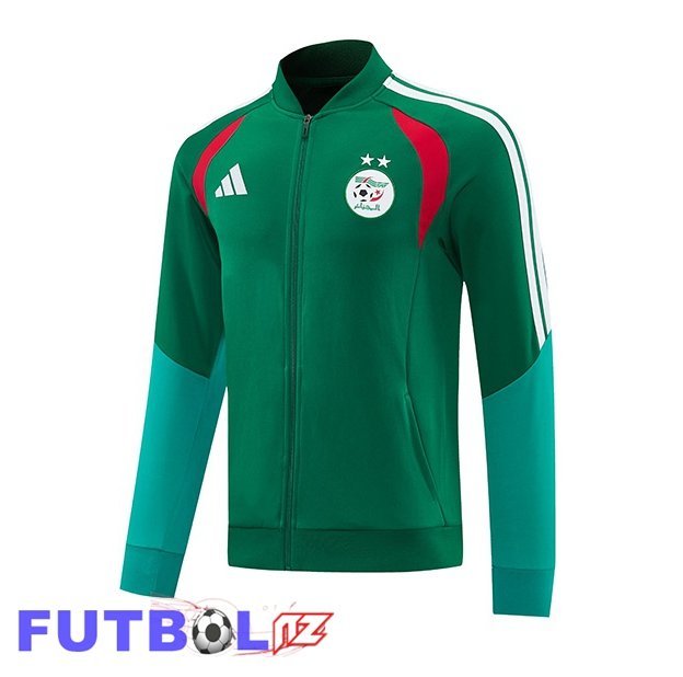 Chaquetas Futbol Argelia Verde 2026/2027