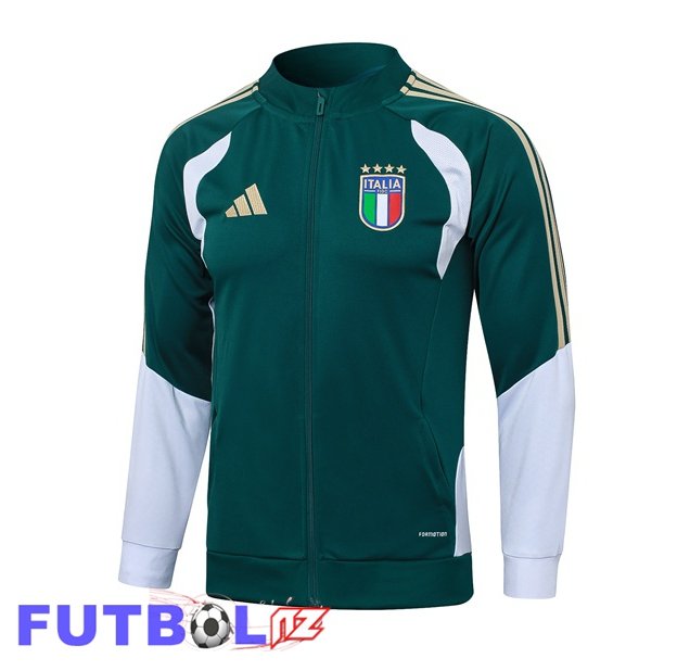 Chaquetas Futbol Italia Verde 2026/2027