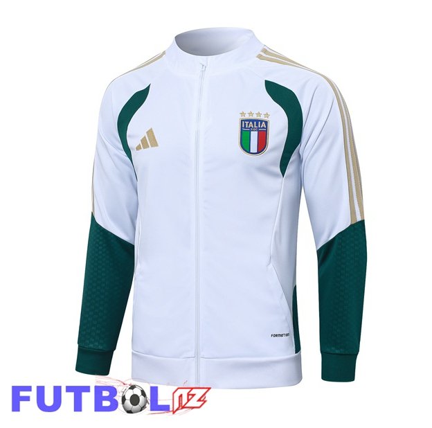 Chaquetas Futbol Italia Blanco 2026/2027