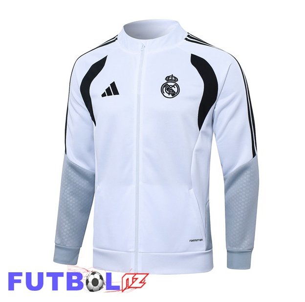 Chaquetas Futbol Real Madrid Blanco 2026/2027