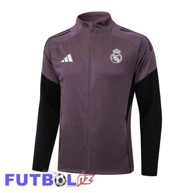 Chaquetas Futbol Real Madrid Púrpura 2026/2027