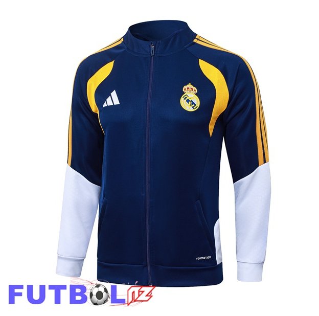 Chaquetas Futbol Real Madrid Azul Real 2026/2027