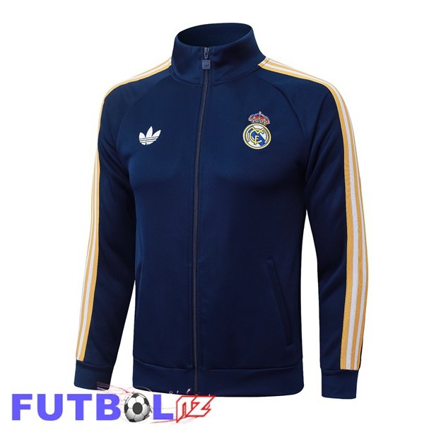 Chaquetas Futbol Real Madrid Azul Real 2026/2027