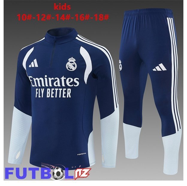 Chandal Equipos De Futbol Real Madrid Ninos Azul Real 2026/2027