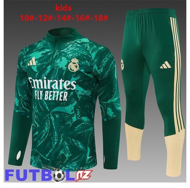 Chandal Equipos De Futbol Real Madrid Ninos Verde 2026/2027