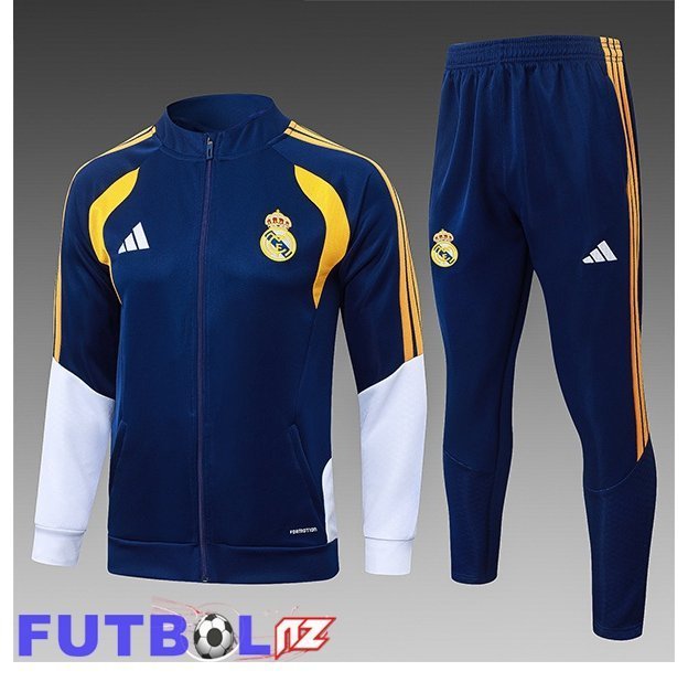 Chandal Equipos De Futbol - Chaqueta Real Madrid Ninos Azul Real 2026/2027