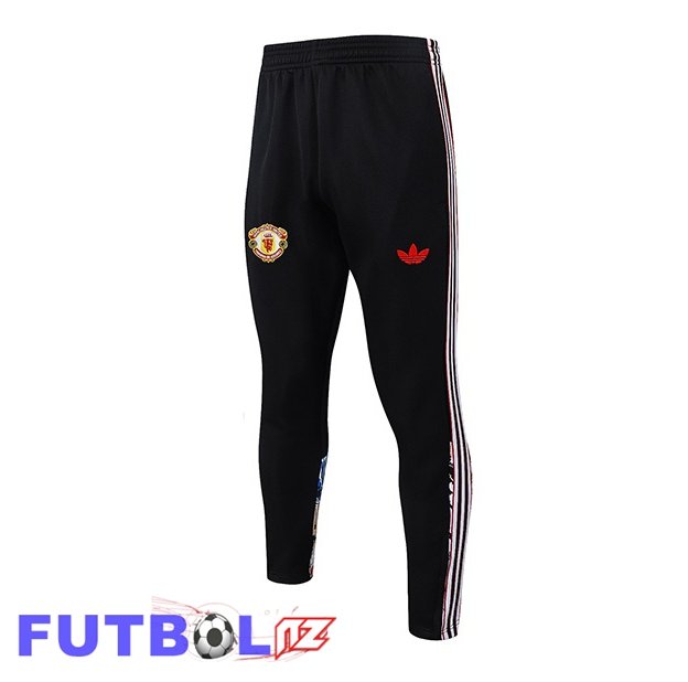 Pantalon Entrenamiento Manchester United Negro 2026/2027