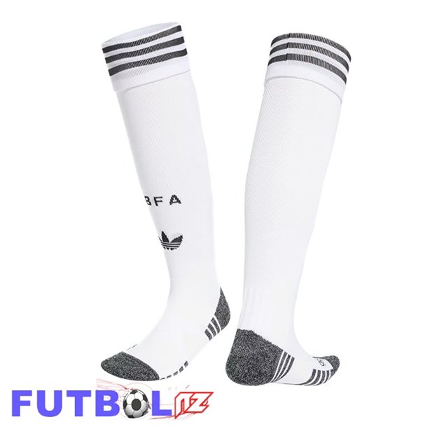 Calcetines De Futbol Bélgica Segunda Blanco 2026/2027