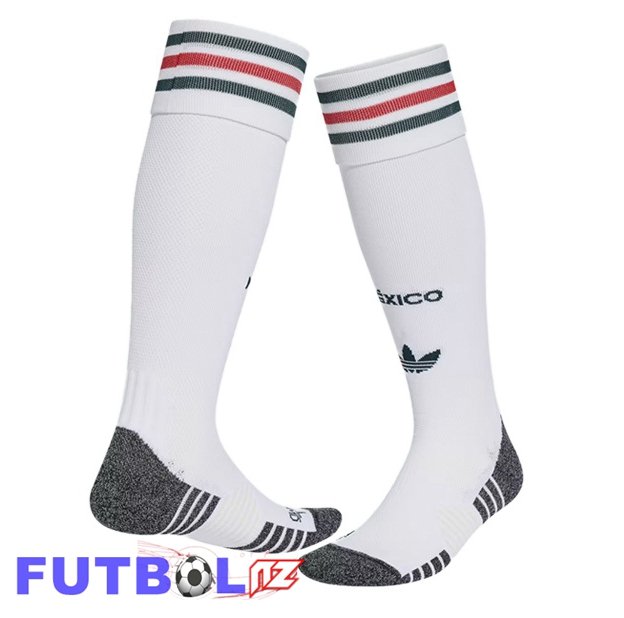 Calcetines De Futbol México Segunda Blanco 2026/2027