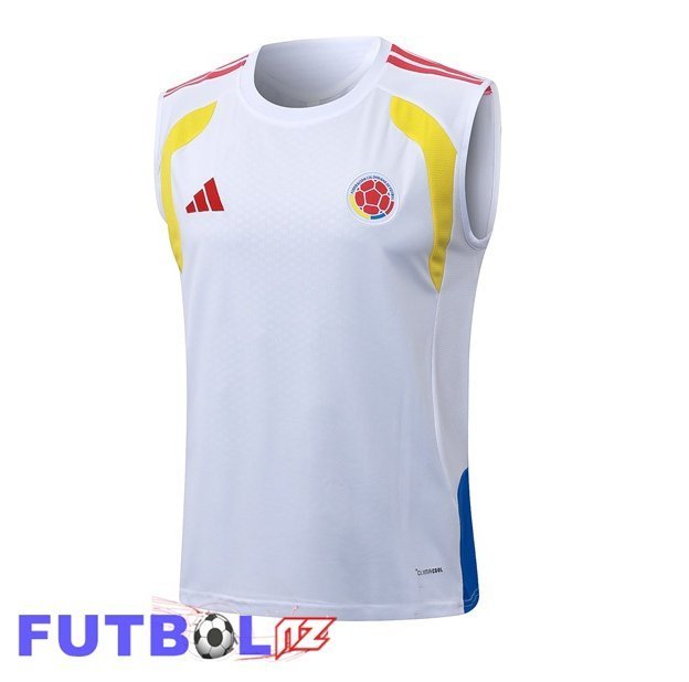 Chalecos De Futbol Colombia Blanco 2026/2027