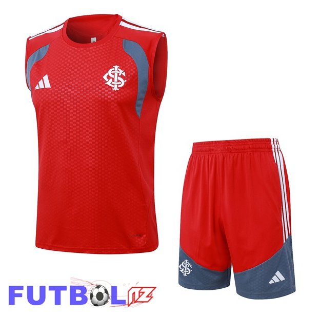 Chalecos De Futbol SC Internacional + Cortos Rojo 2026/2027