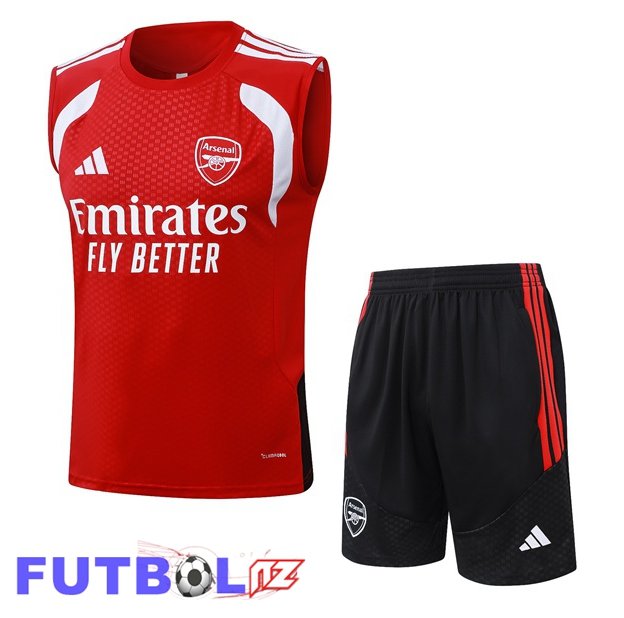 Chalecos De Futbol Arsenal + Cortos Rojo 2026/2027