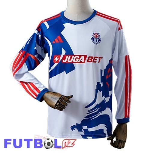 Camisetas De Futbol Universidad de Chile Segunda Manga Larga 2026/2027