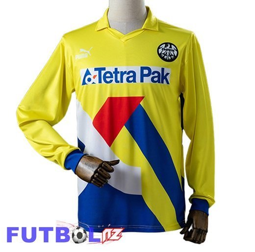 Camisetas De Futbol Eintracht Frankfurt Segunda Manga Larga 1993/1996