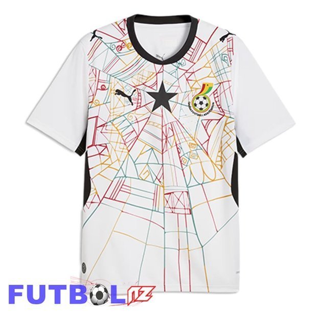 Camisetas De Futbol Ghana Primera Blanco 2026/2027