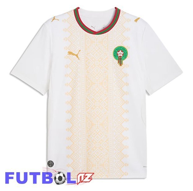 Camisetas De Futbol Marruecos Segunda Blanco 2026/2027