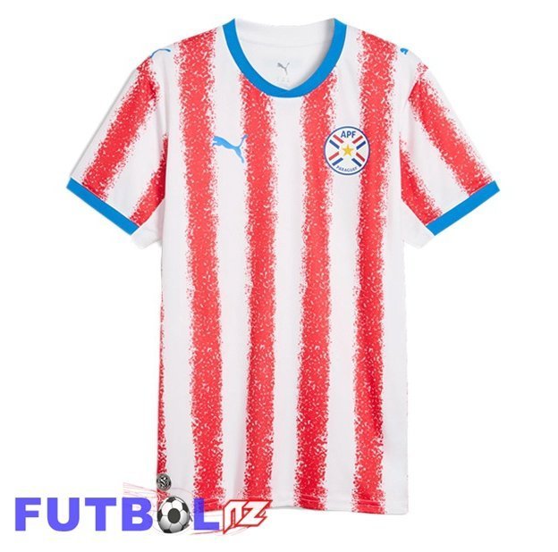 Camisetas De Futbol Paraguay Primera Blanco Rojo 2026/2027