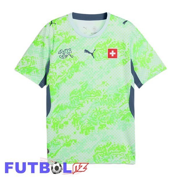 Camisetas De Futbol Suiza Segunda Verde 2026/2027