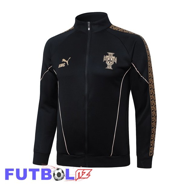 Chaquetas Futbol Portugal Negro 2026/2027 Chaquetas Futbol Portugal Negro 2026/2027