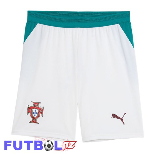Cortos de Futbol Portugal Segunda Blanco 2026/2027 Cortos de Futbol Portugal Segunda Blanco 2026/2027