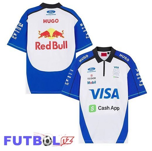 Polo F1 Red Bull Racing Team Azul/Blanco 2026