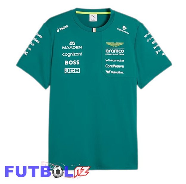 Camiseta Formule 1 Aston Martin Verde 2025/2026
