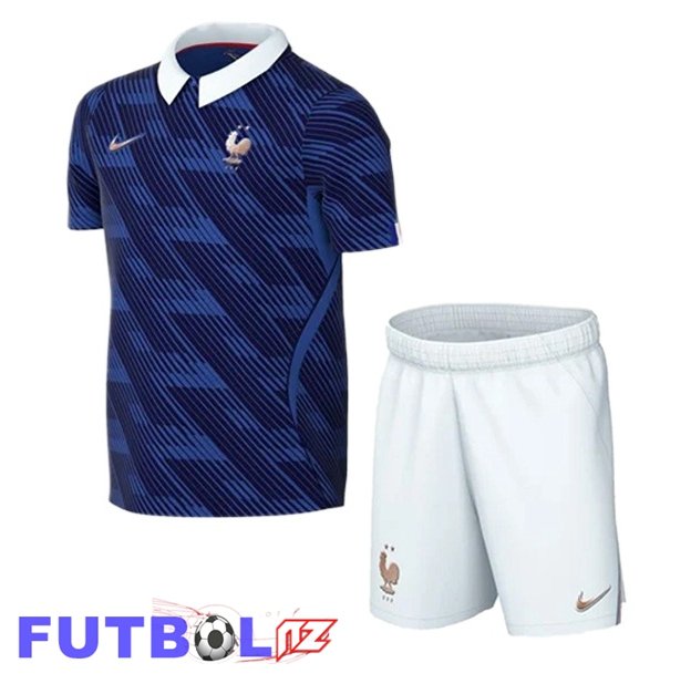 Camisetas De Futbol Francia Ninos Primera Azul Real 2026/2027