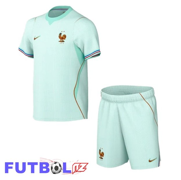 Camisetas De Futbol Francia Ninos Segunda Verde 2026/2027