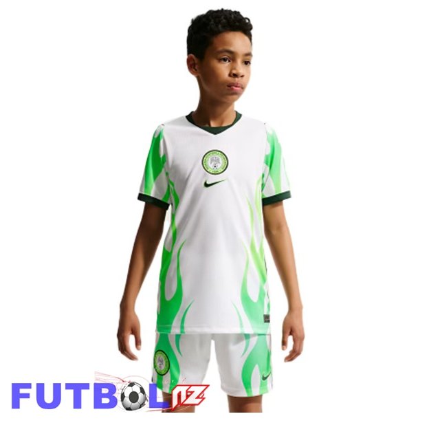Camisetas De Futbol Nigeria Ninos Segunda Blanco 2026/2027