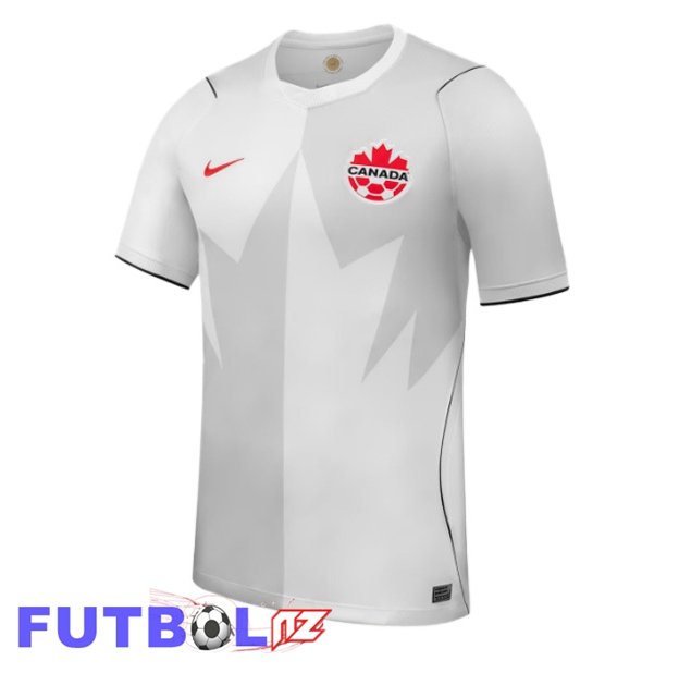 Camisetas De Futbol Canada Tercera Gris 2026/2027 Camisetas De Futbol Canada Tercera Gris 2026/2027
