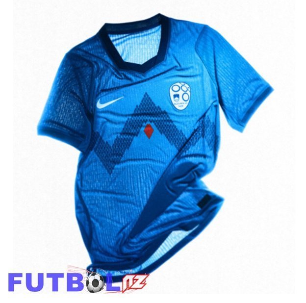 Camisetas De Futbol Eslovenia Segunda Azul 2026/2027