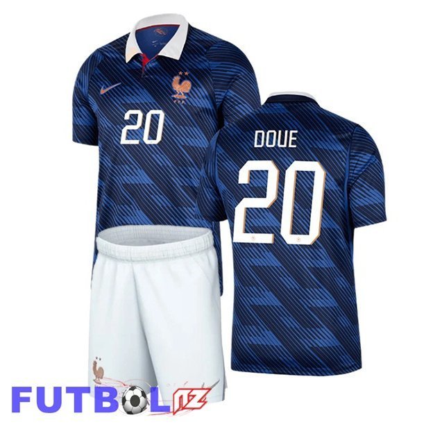 Camisetas De Futbol Francia (DOUE 20) Ninos Primera Azul Real 2026/2027