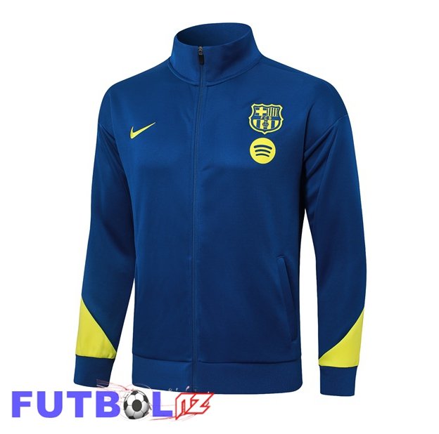 Chaquetas Futbol FC Barcelona Azul Real 2026/2027
