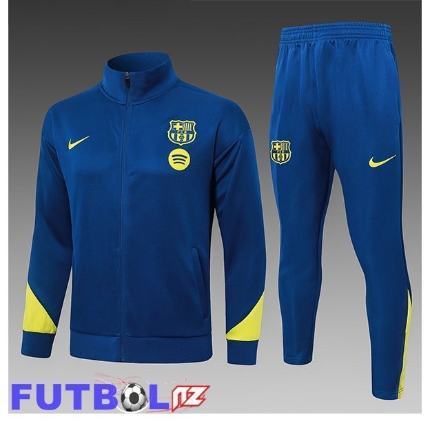 Chandal Equipos De Futbol - Chaqueta FC Barcelona Ninos Azul Real 2026/2027