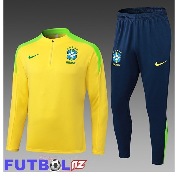 Chandal Equipos De Futbol Brasil Ninos Amarillo 2026/2027