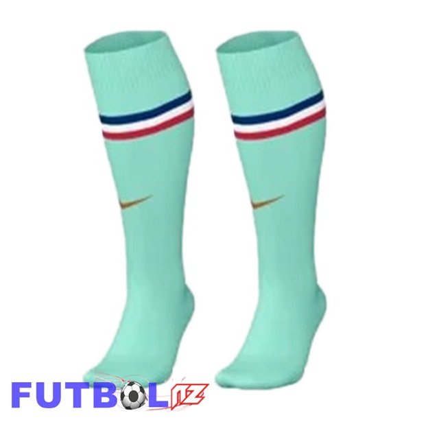 Calcetines De Futbol Francia Segunda Verde 2026/2027