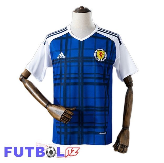 Camisetas De Futbol Escocia Retro Primera Azul 2016