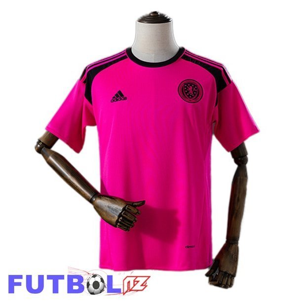 Camisetas De Futbol Escocia Retro Segunda Rosado 2016
