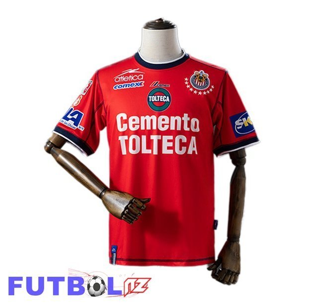 Camisetas De Futbol CD Guadalajara Retro Segunda Rojo 2002-2003
