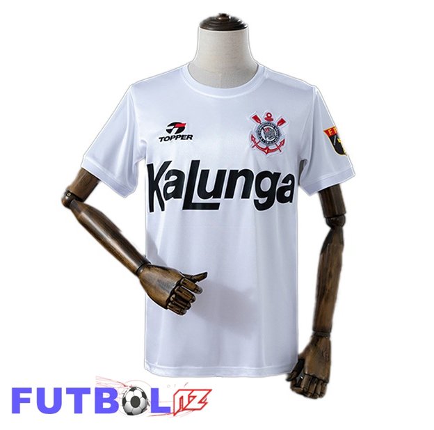 Camisetas De Futbol Corinthians Retro Primera Blanco 1988