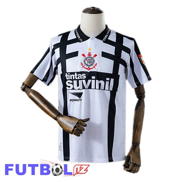 Camisetas De Futbol Corinthians Retro Cuarta Blanco 1996