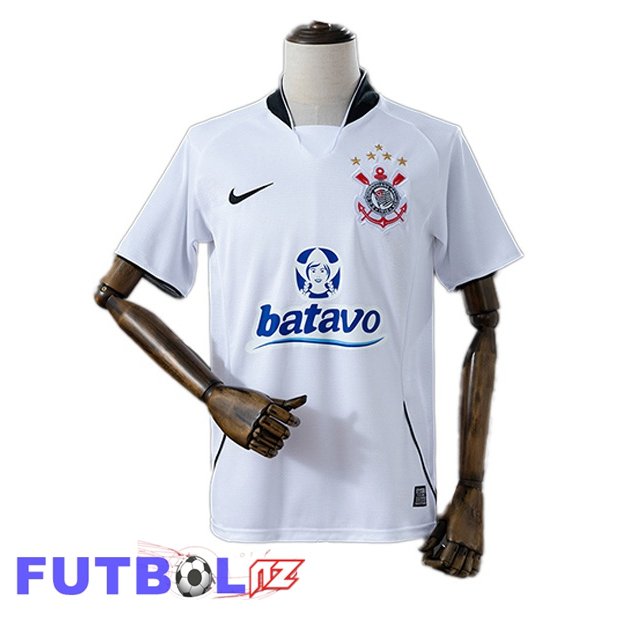 Camisetas De Futbol Corinthians Retro Primera Blanco 2009