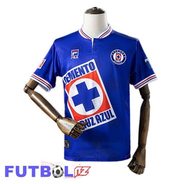 Camisetas De Futbol Cruz Azul Retro Primera Azul 1998