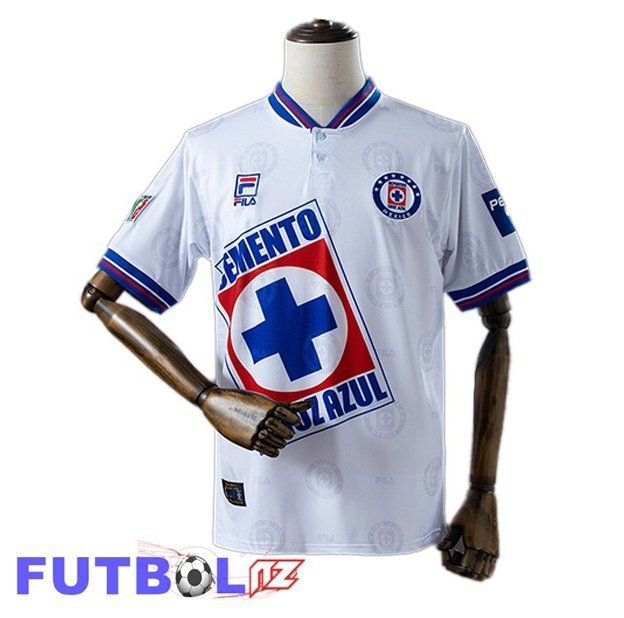 Camisetas De Futbol Cruz Azul Retro Segunda Blanco 1998