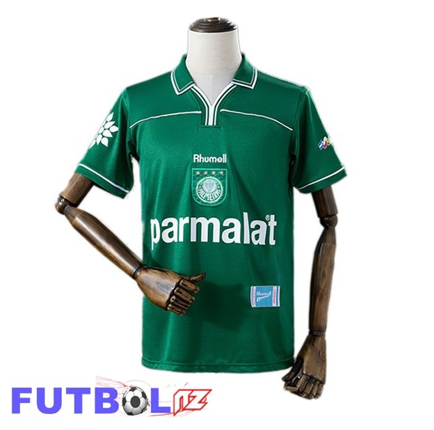 Camisetas De Futbol Palmeiras Retro Primera Verde 1999