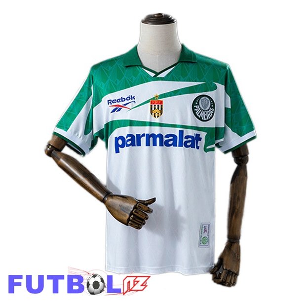 Camisetas De Futbol Palmeiras Retro Segunda Edición Especial Blanco 1996
