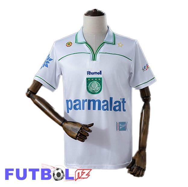 Camisetas De Futbol Palmeiras Retro Segunda Blanco 1999
