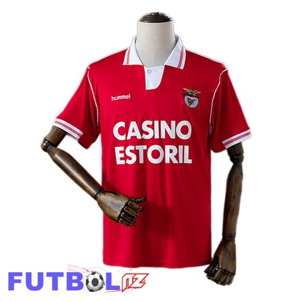 Camisetas De Futbol S.L Benfica Retro Primera Rojo 1992-1993